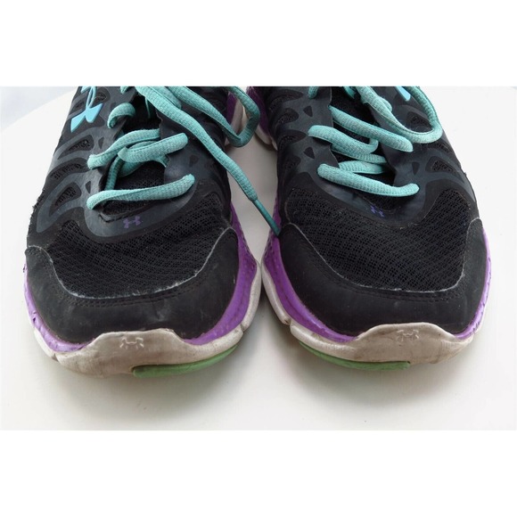 Under armour Women Size 8.5 M Black Running Mesh 1245159002 - Picture 2 of 9